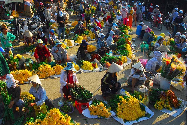 Chợ quê ngày Tết