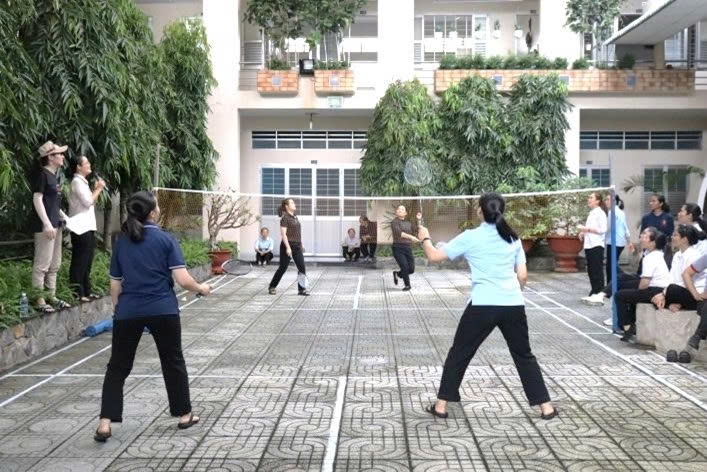 Khi các nữ tu chơi thể thao