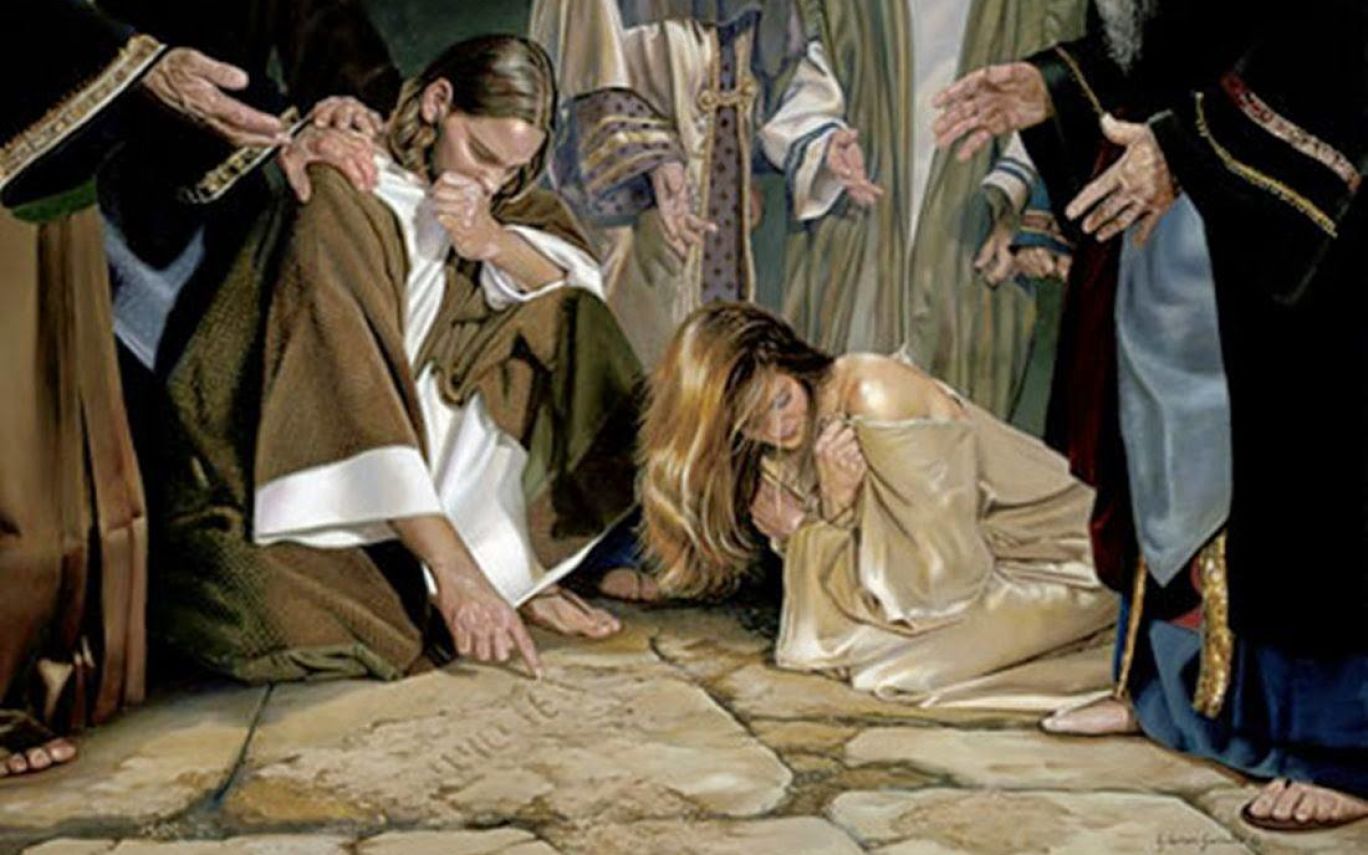 Kết quả hình ảnh cho woman caught in adultery