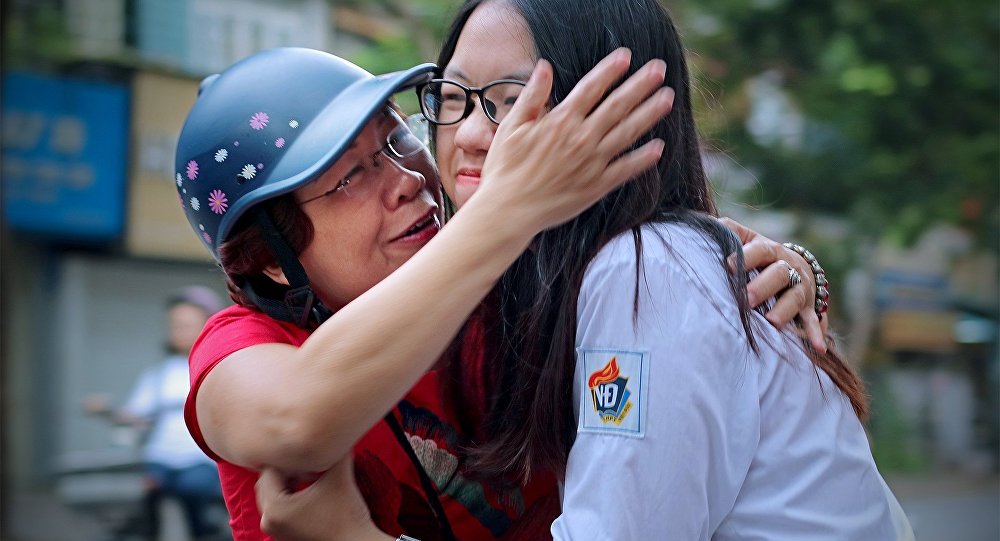 Lời động viên con trước kỳ thi THPT quốc gia siêu “cute” được nhiều phụ  huynh chia sẻ - Báo Giáo dục và Thời đại Online