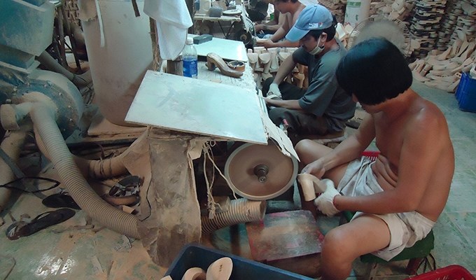 Làng guốc Bình Nhâm chỉ còn trong ký ức