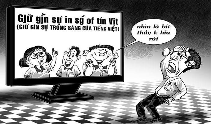 Sử dụng ngôn ngữ mạng trong giao tiếp