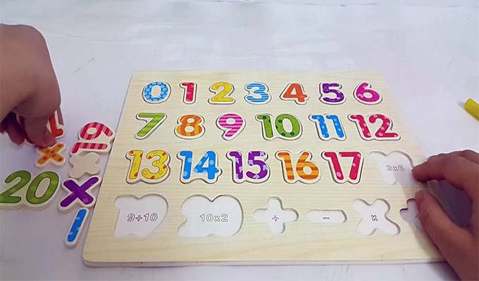 Dạy toán cho bé trước khi dạy chữ