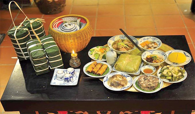 Ẩm thực trong nếp nhà ngày Tết