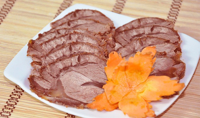 Đậm vị bắp bò kho