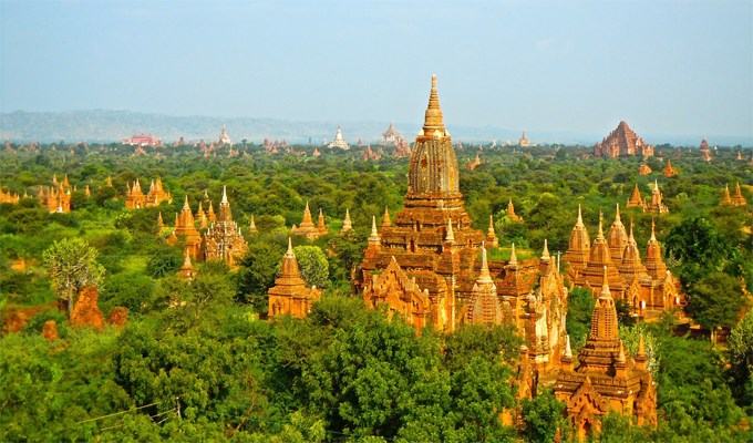 Thăm đất nước của những ngôi chùa