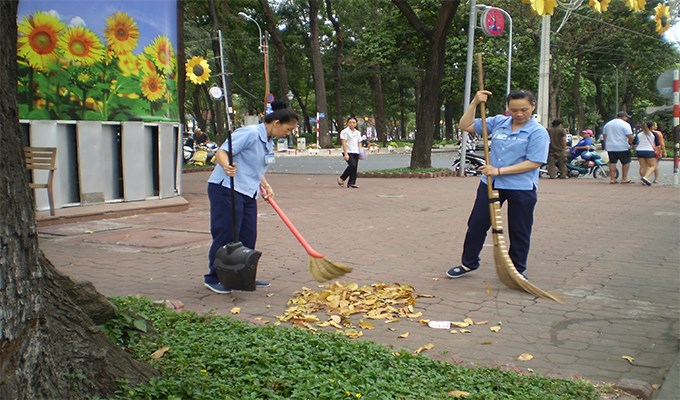 Công nhân vệ  sinh và  những tâm sự nghề