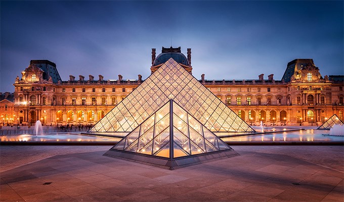 Ðến bảo tàng Louvre
