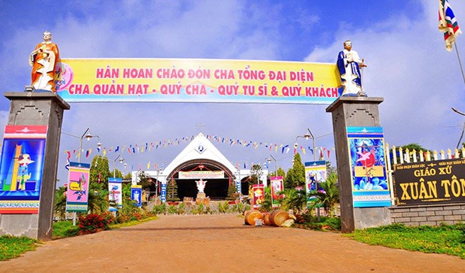 Thành lập giáo xứ Xuân Tôn -  GP Xuân Lộc