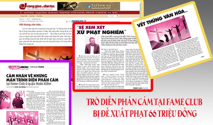 Trò diễn phản cảm tại Fame Club bị đề xuất phạt 66 triệu đồng