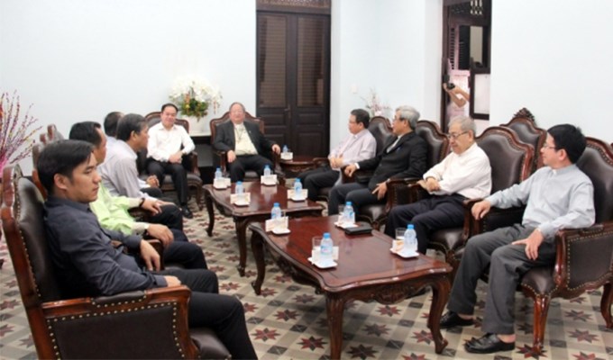 Ban Tôn giáo Chính phủ thăm Tòa TGM TGP TPHCM