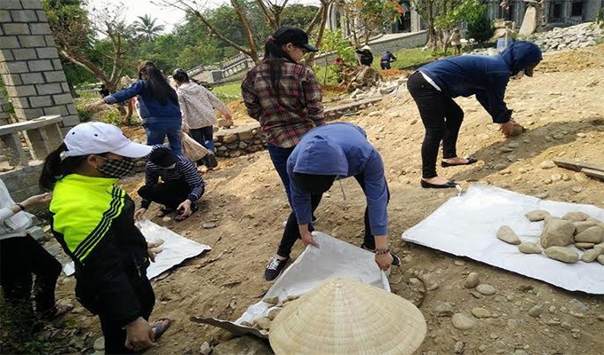 Sinh viên công giáo tham gia sinh hoạt nhà đạo