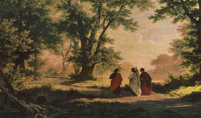 Bước chân về làng Emmaus năm xưa, bước đường đời hôm nay