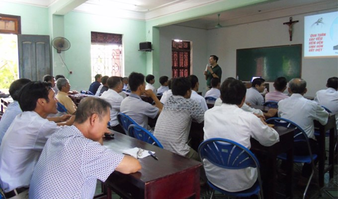 Huấn luyện kỹ năng mục vụ chăm sóc bệnh nhân