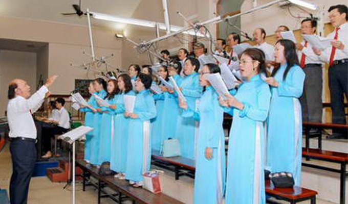 Người tín hữu theo đuổi niềm đam mê hợp xướng