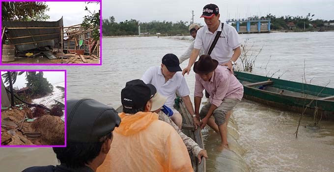 Caritas Qui Nhơn và những đỡ nâng sau bão lụt