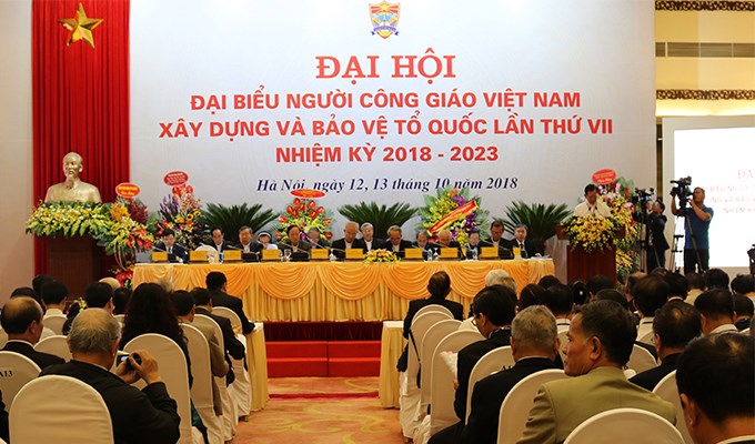 Ðại hội đại biểu người Công Giáo Việt Nam xây dựng và bảo vệ tổ quốc nhiệm kỳ 2018-2023