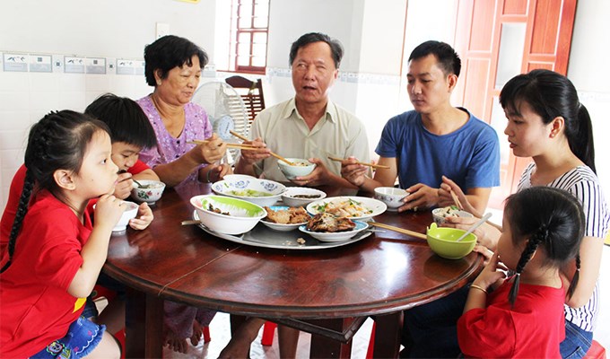 Bữa ăn nhà đạo