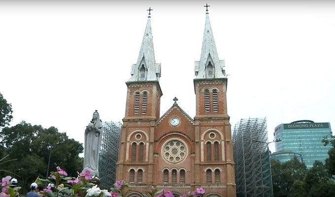 Thánh lễ bế mạc Năm thánh kính Các Thánh TĐVN tại nhà thờ Đức Bà Sài Gòn