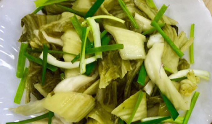 Giòn ngon dưa cải chua nhà làm