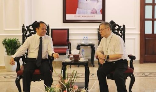 Ban Tôn giáo Chính phủ họp với HĐGMVN về công tác phòng chống dịch Covid-19