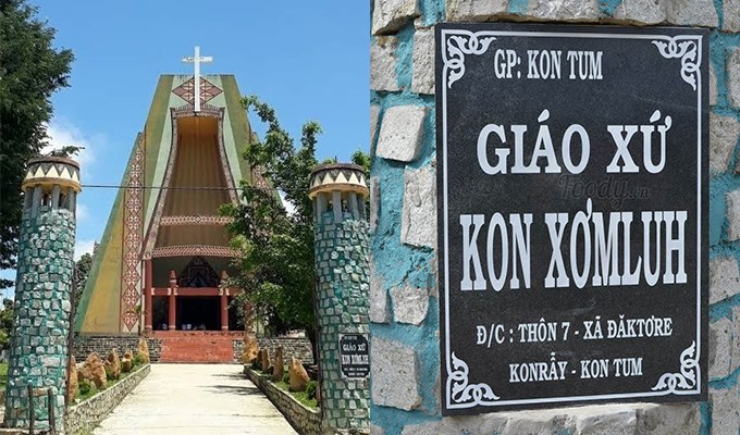Thú vị tên gọi các giáo xứ trên miền Kon Tum