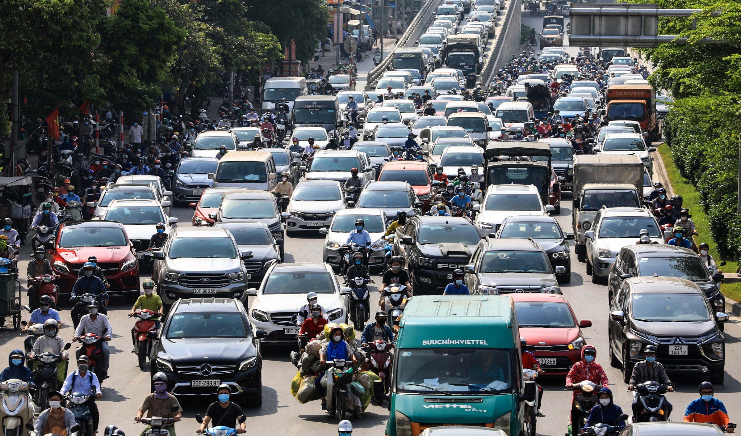 Thu phí vào nội thành ?