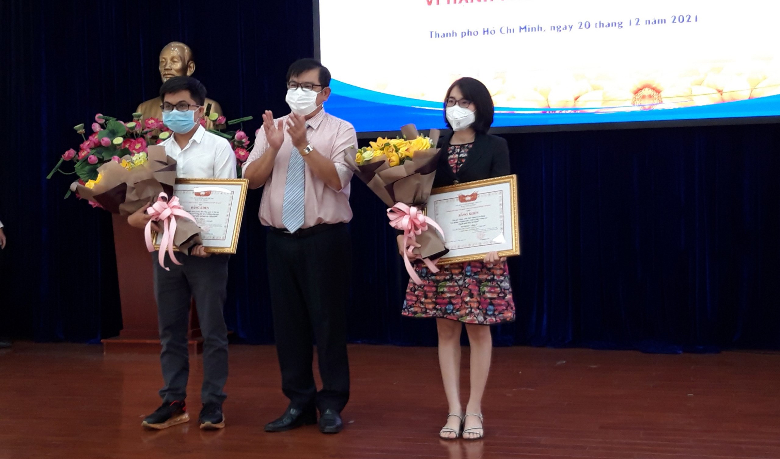 Trao giải báo chí  “Mặt trận Tổ quốc Việt Nam TPHCM vì hạnh phúc của nhân dân”