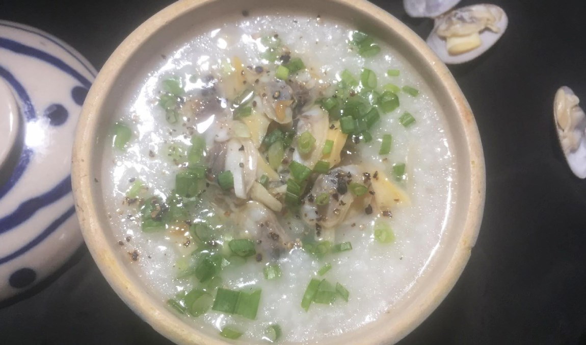 Cháo sò lụa thơm ngon