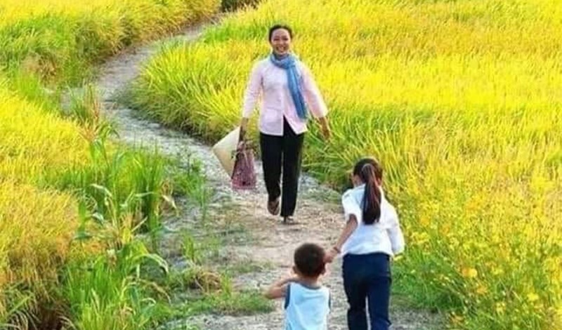 Nụ cười của mẹ