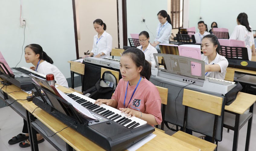 Ban Thánh nhạc TGP Huế đã tổ chức khóa đào tạo ca trưởng và đệm đàn hè 2023