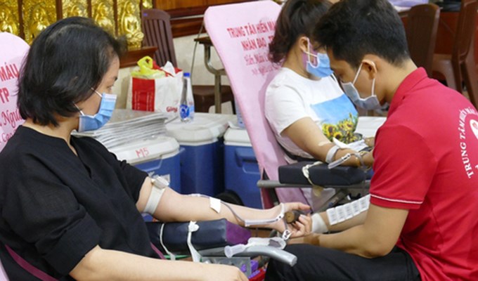 Hiến máu là nghĩa cử cao đẹp