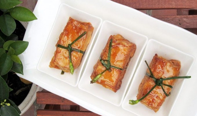 Tàu hũ ky cuộn