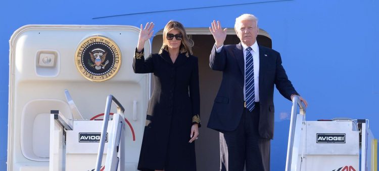 Tổng thống Donald Trump và phu nhân Melania 