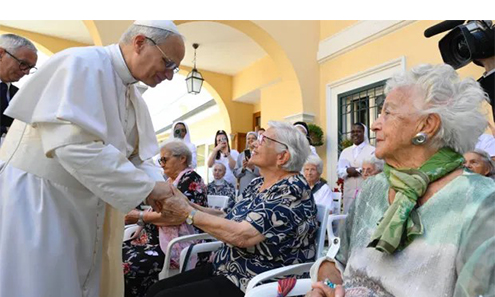 Đức Thánh Cha thăm viện dưỡng lão Santa Marta
