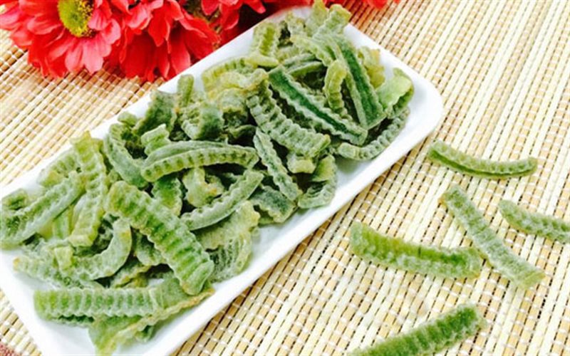 Trồng khổ qua đón Xuân