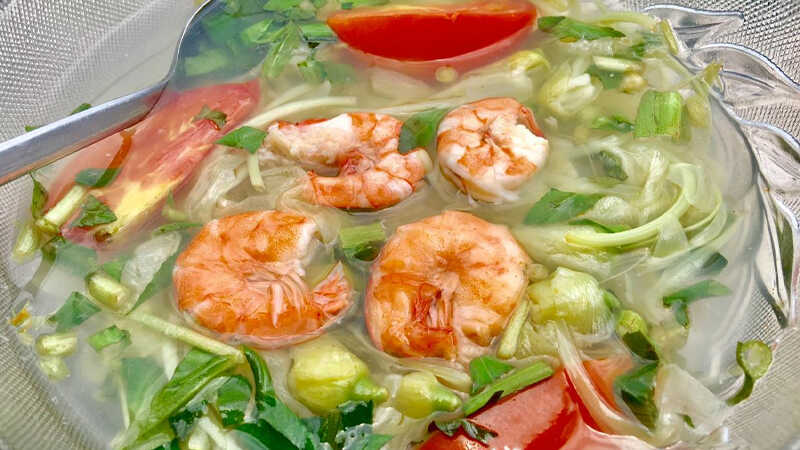 Canh bông so đũa vùng nước mặn