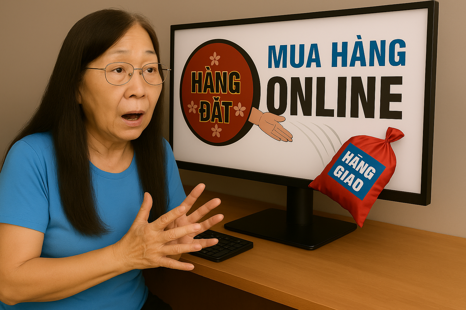 Cuộc chiến giúp bố mẹ già tránh mua nhầm hàng giả